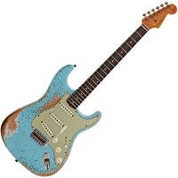 Fender Custom Shop Limited Edition 62/63 Stratocaster Super Heavy Relic Daphne Blue
