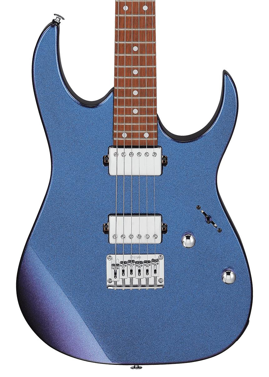 B Stock : Ibanez GIO Series GRG121SP Electric Guitar in Blue Metal Chameleon - 001 - Image 1