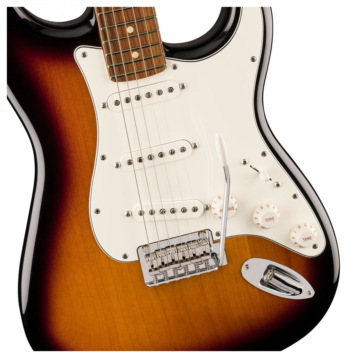 Fender Player Stratocaster PF Anniversary 2-Color Sunburst - Image 3