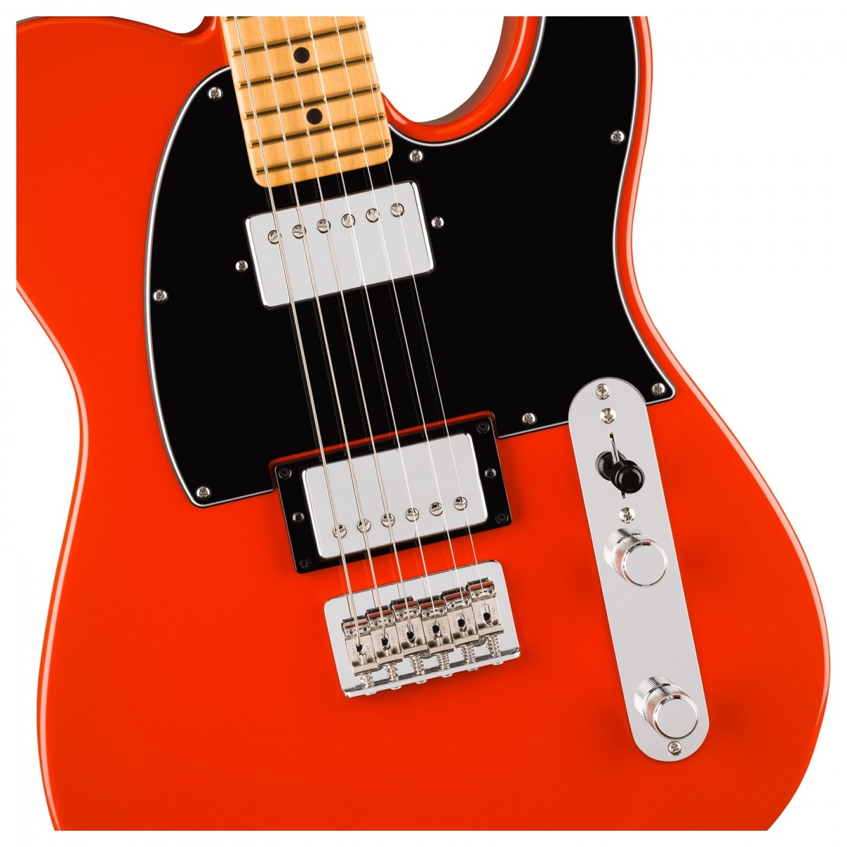 Fender Player II Telecaster HH MN Coral Red - Image 3