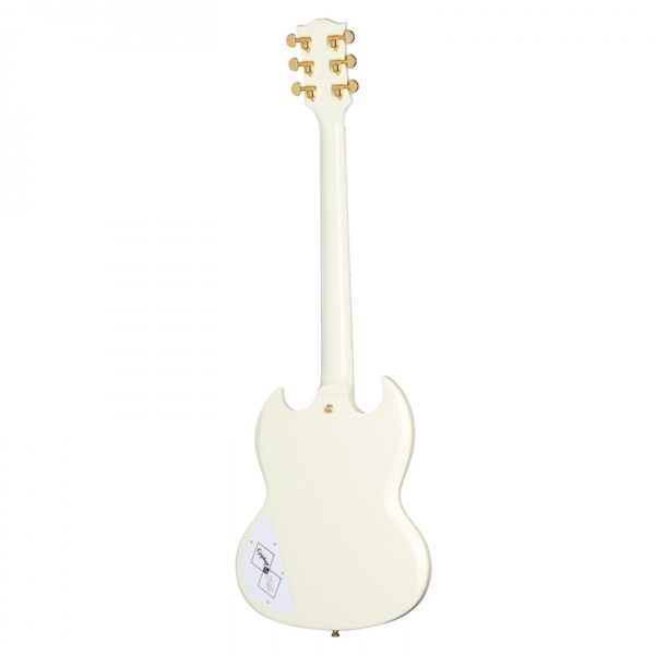 Epiphone 1963 Les Paul SG Custom With Maestro Vibrola Inspired by Gibson Custom Classic White - Image 2
