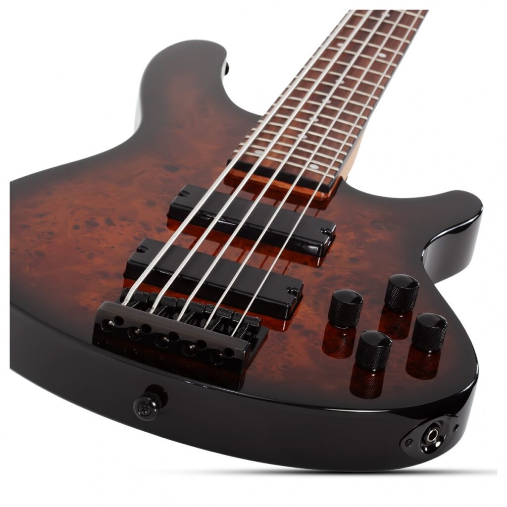 Schecter C-5 Standard Burl Tobacco