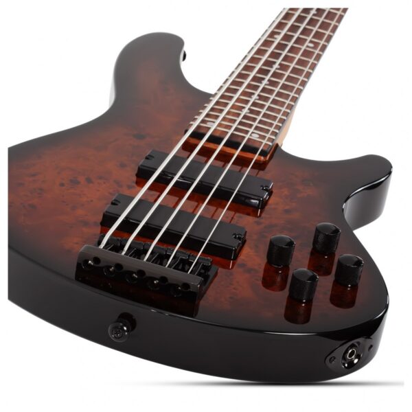 Schecter C-5 Standard Burl Tobacco - Image 3