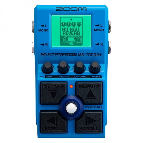 Zoom MS-70CDR+ MultiStomp Chorus Delay and Reverb Pedal - Image 1