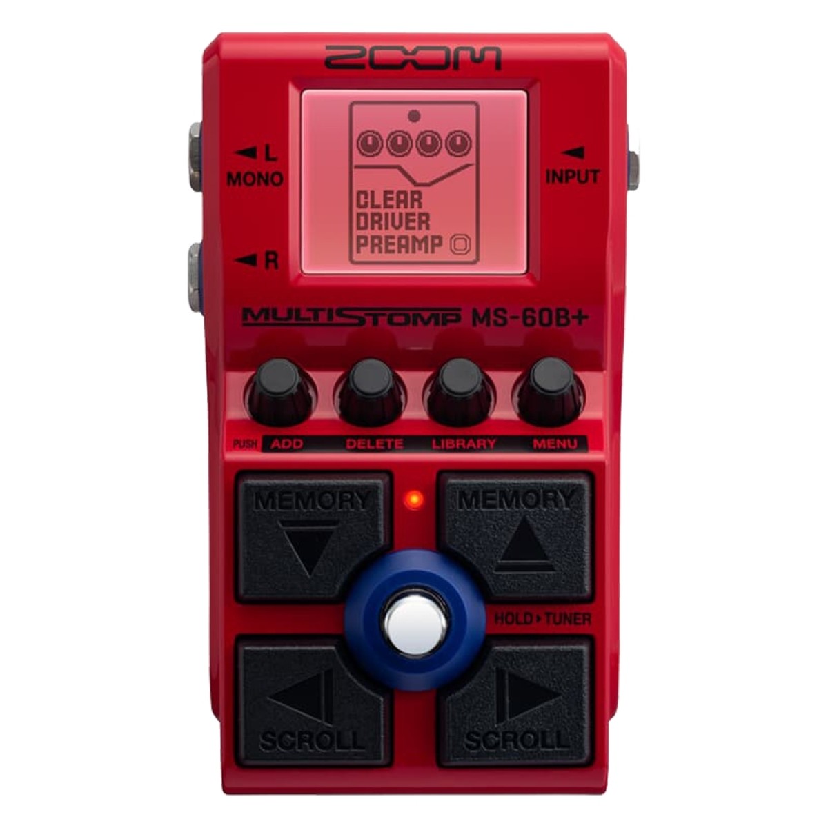 Zoom MS-60B+ Multistomp Bass Pedal - Image 1