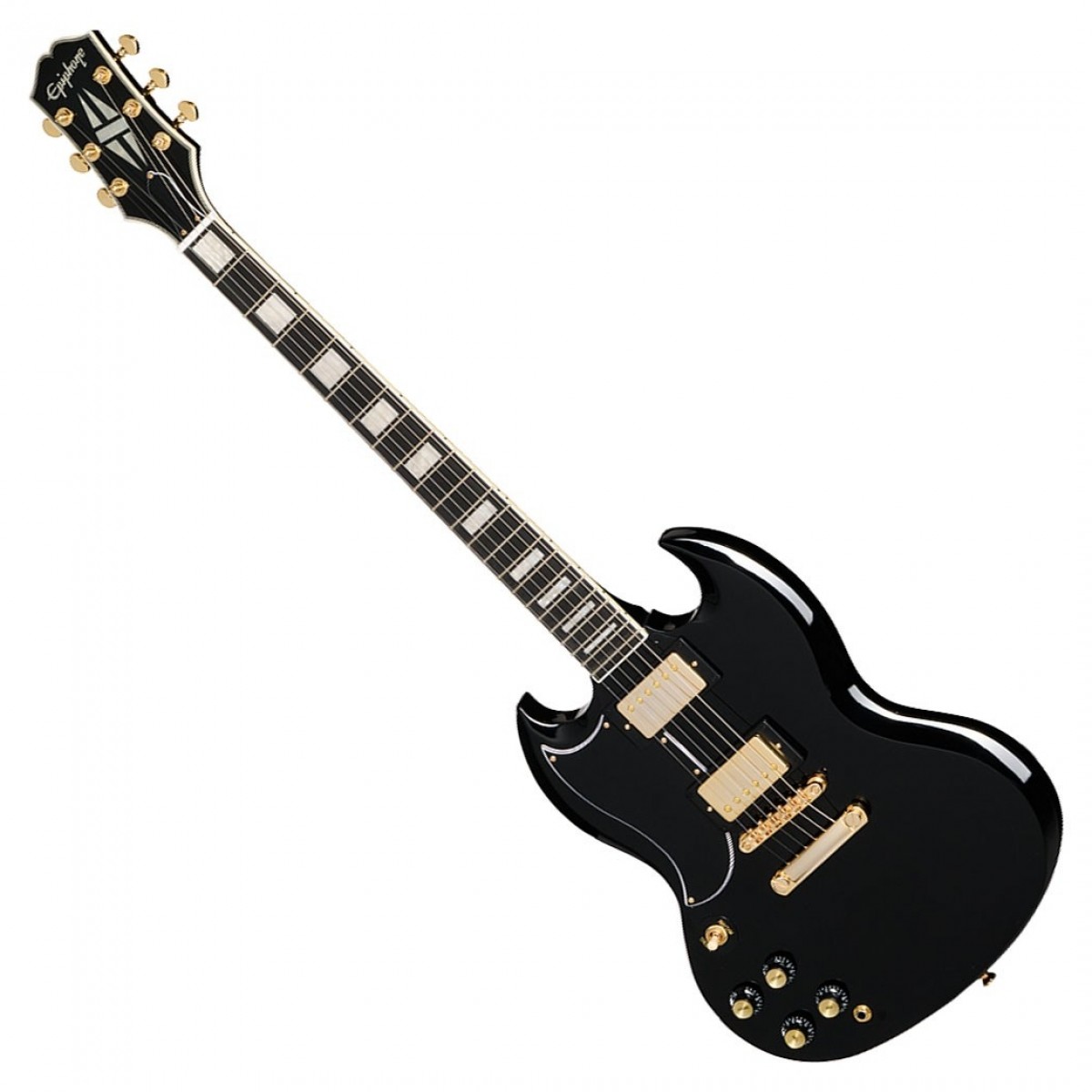 Epiphone SG Custom Left-Handed Inspired by Gibson Ebony - Image 1