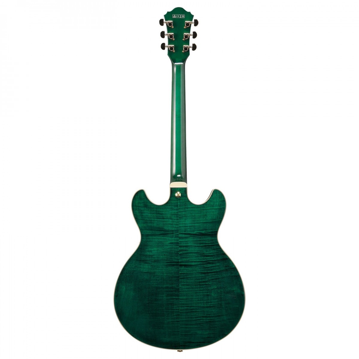 Ibanez AS93FM Transparent Moss Green - Image 2