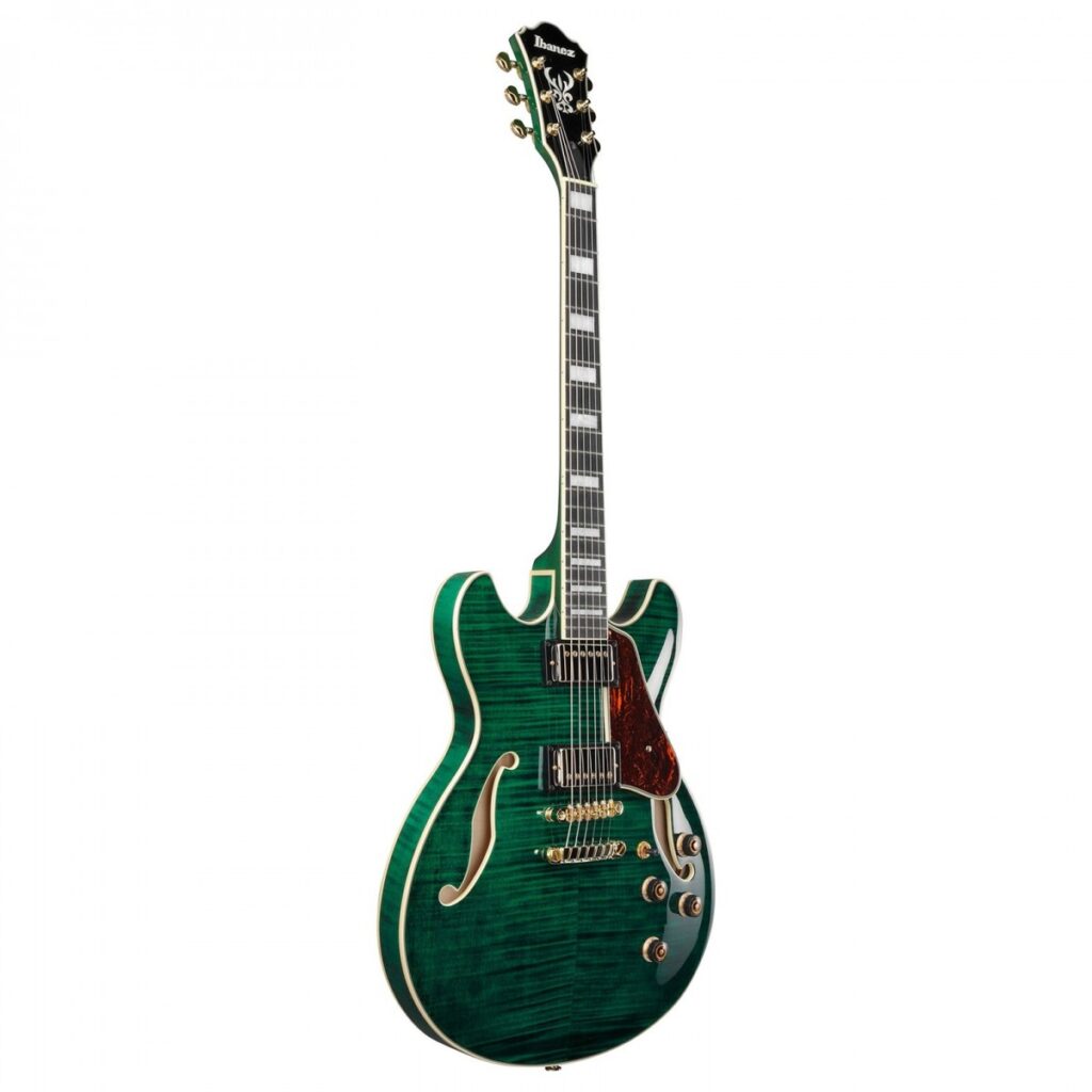 Ibanez AS93FM Transparent Moss Green