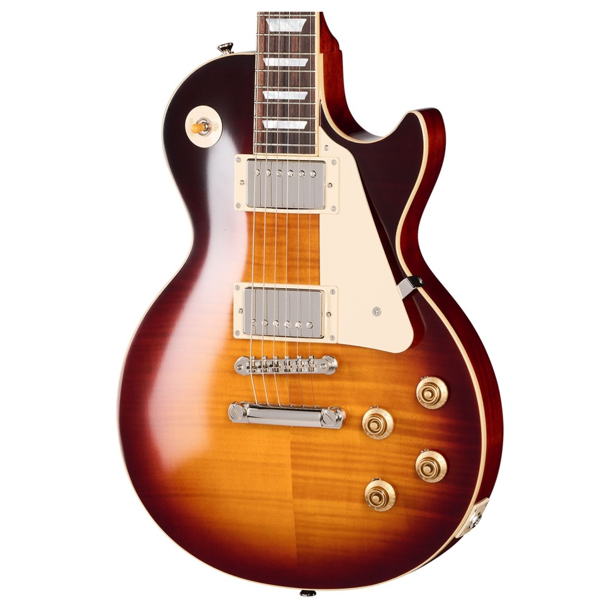 Epiphone 1959 Les Paul Standard Reissue Washed Bourbon Burst - Image 3