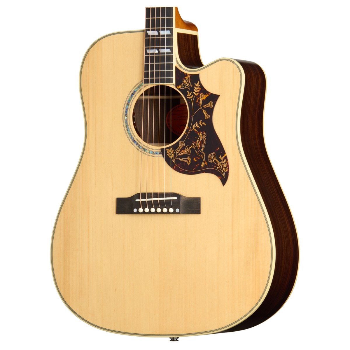 Epiphone Hummingbird Deluxe EC Natural - Image 3