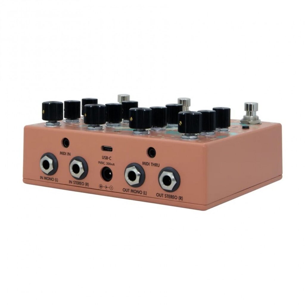 Walrus Audio Qi Etherealizer Yvette Young Signature Pedal Terracotta