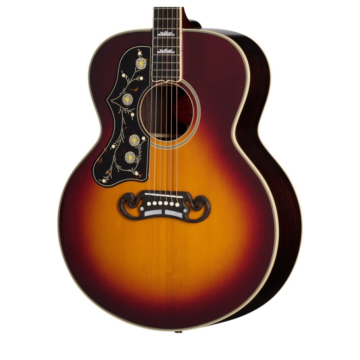 Epiphone IGC Pre-War SJ-200 Rosewood Reissue Left Handed Vintage Sunburst - Image 3
