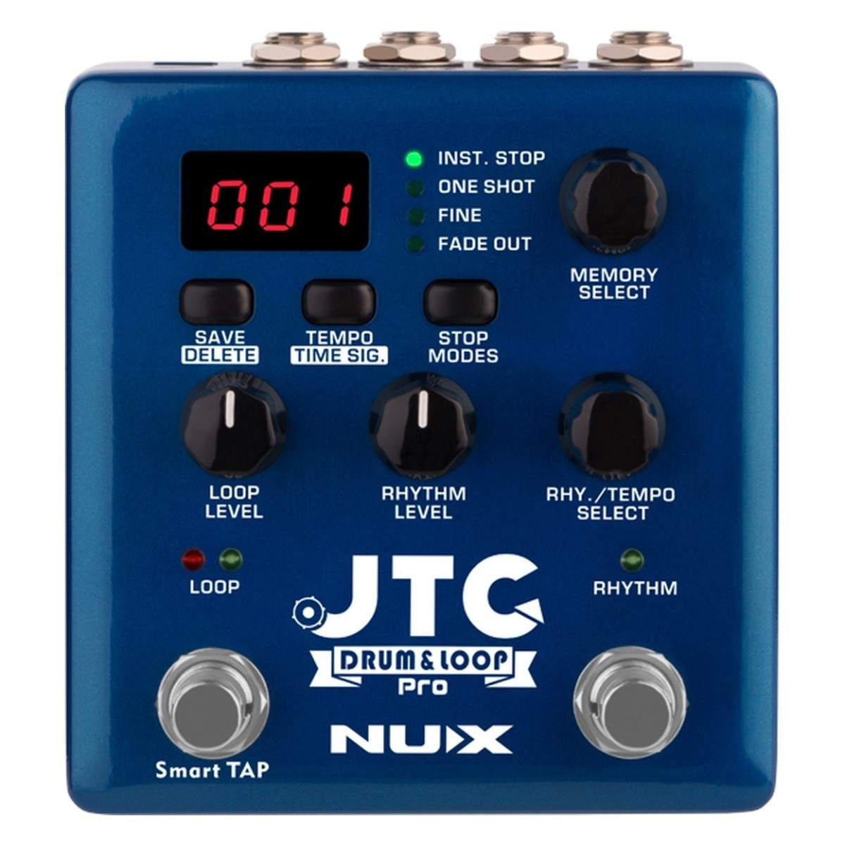 NUX JTC Drum+Loop PRO Dual Pedal - Image 1