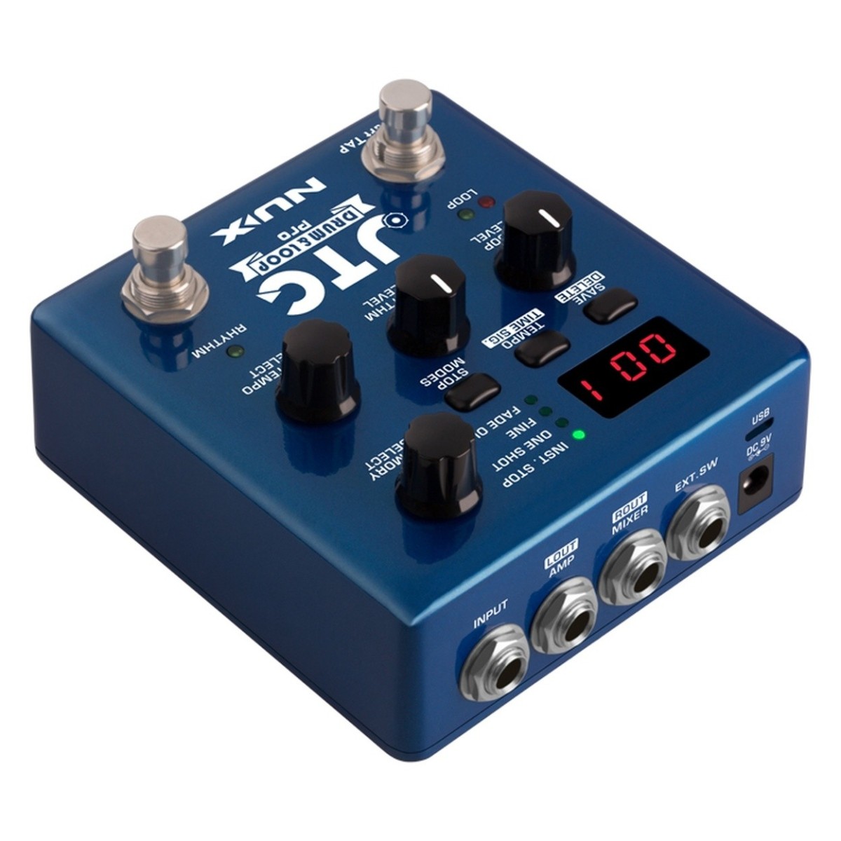 NUX JTC Drum+Loop PRO Dual Pedal - Image 4