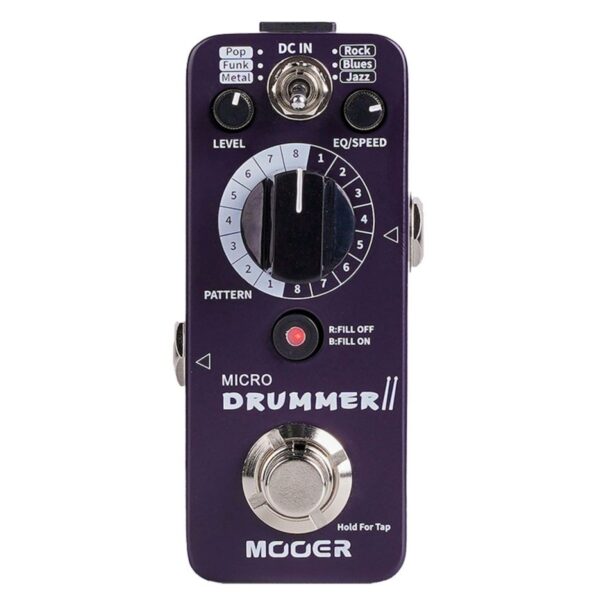 Mooer MDM2 Micro Drummer Pedal - Image 1
