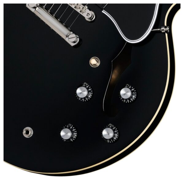 Epiphone 1962 ES-335 Reissue Aged Ebony - Image 4