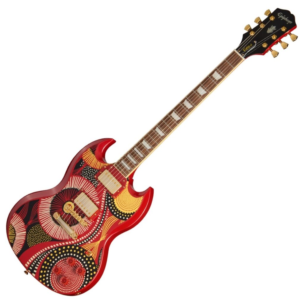 Epiphone Fatoumata Diawara SG Ember Red