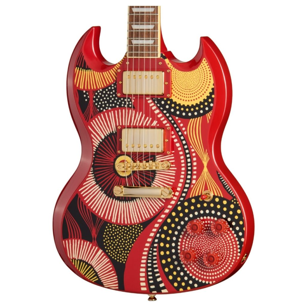 Epiphone Fatoumata Diawara SG Ember Red