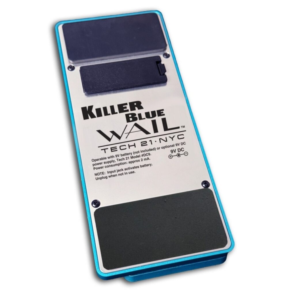 Tech 21 Killer Blue Wail Bass Wah Pedal