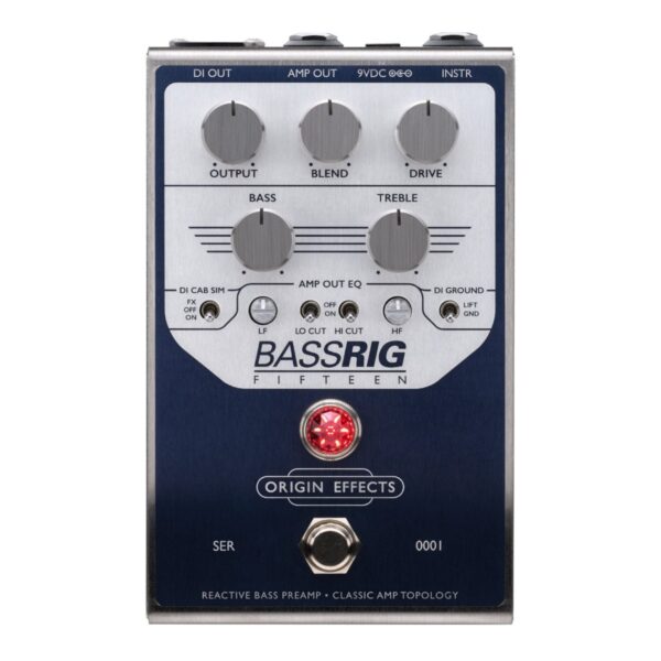 Origin Effects BassRIG Fifteen Amp Simulator Pedal - Image 1