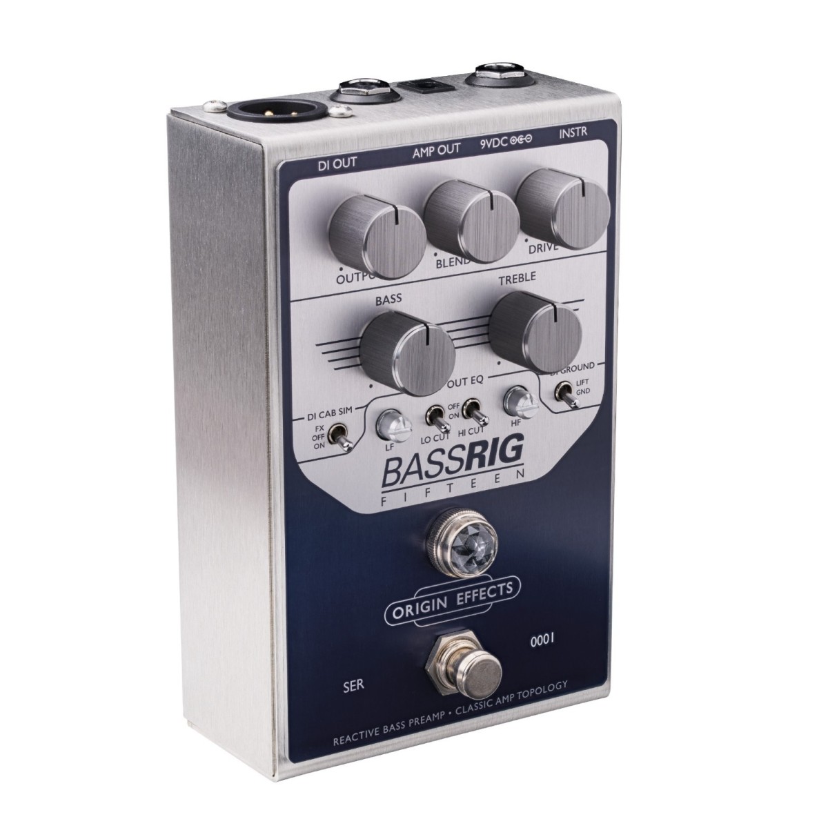 Origin Effects BassRIG Fifteen Amp Simulator Pedal - Image 2