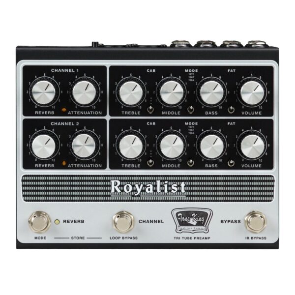 Tone King Royalist Tube Preamp Pedal - Image 1