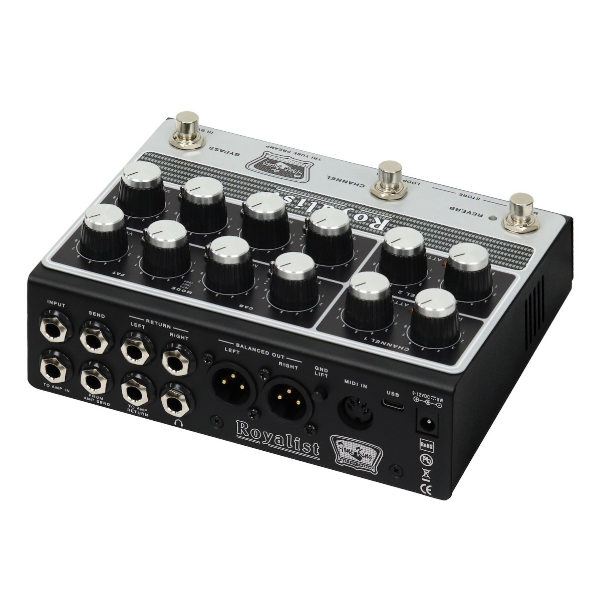 Tone King Royalist Tube Preamp Pedal - Image 4