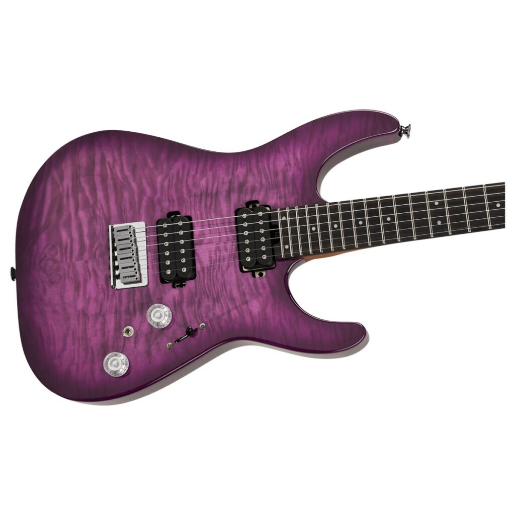 Charvel Pro-Mod Plus DK24 HH HT EB QM Violet Radiance