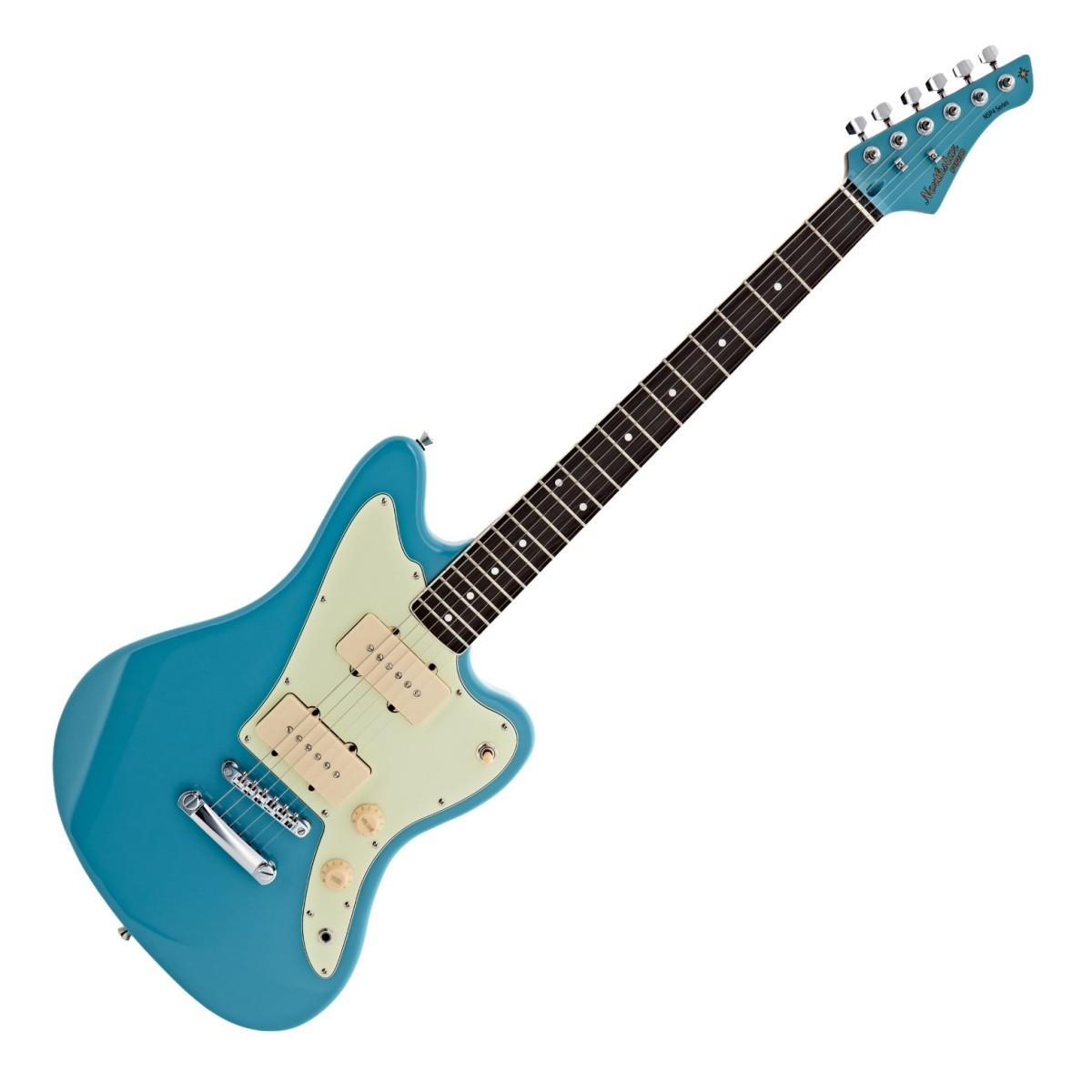 Tanglewood Northstar Pro NSP4CB Commander Electric Guitar Cadillac Blue - Image 1
