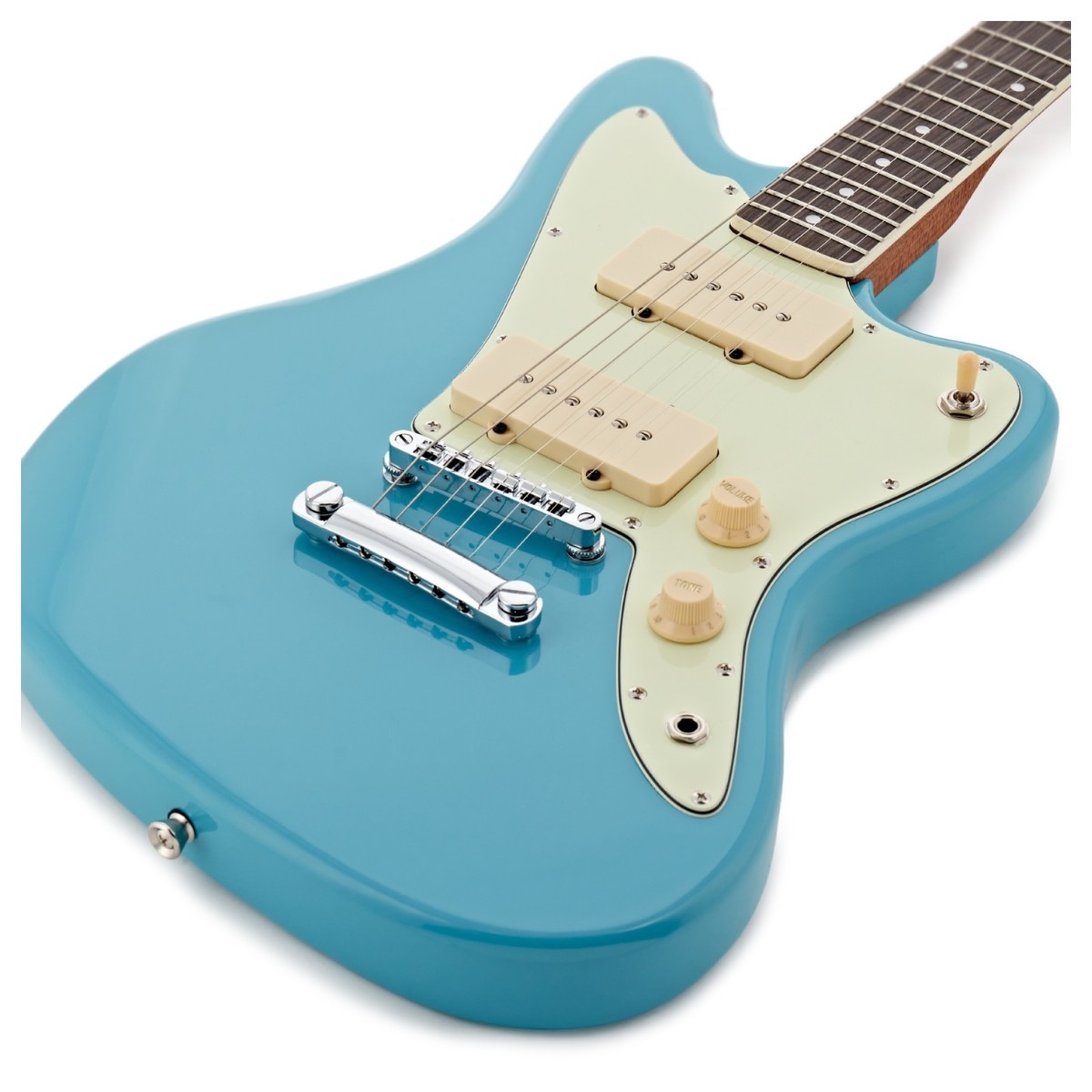 Tanglewood Northstar Pro NSP4CB Commander Electric Guitar Cadillac Blue - Image 3