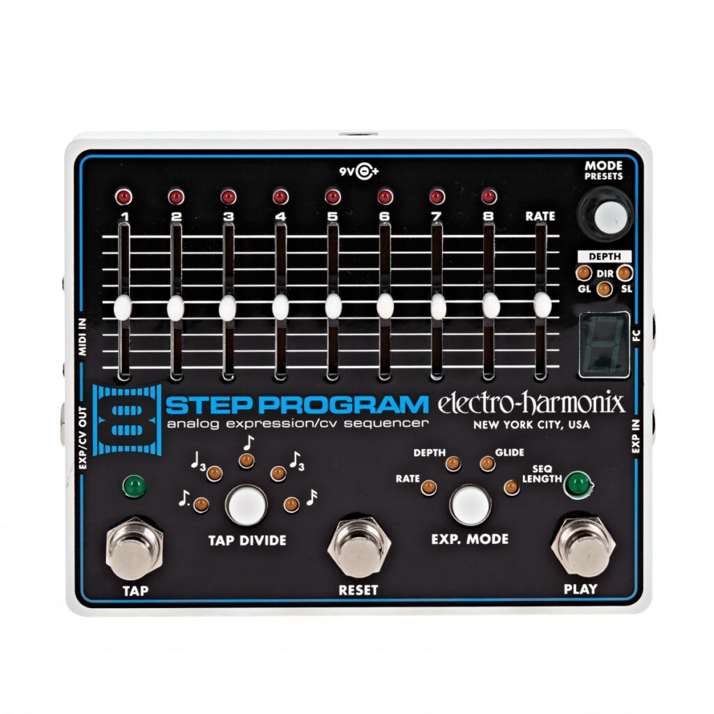 Electro Harmonix 8-Step Program Analog Expression/CV Sequencer
