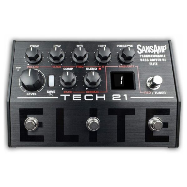 Tech 21 SansAmp Programmable Bass Driver ELITE - Image 1