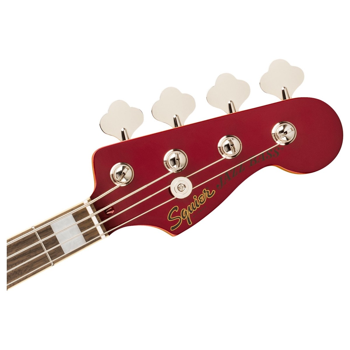 Squier FSR Classic Vibe Active 70s Jazz Bass LRL Matching Headstock Candy Apple Red - Image 3