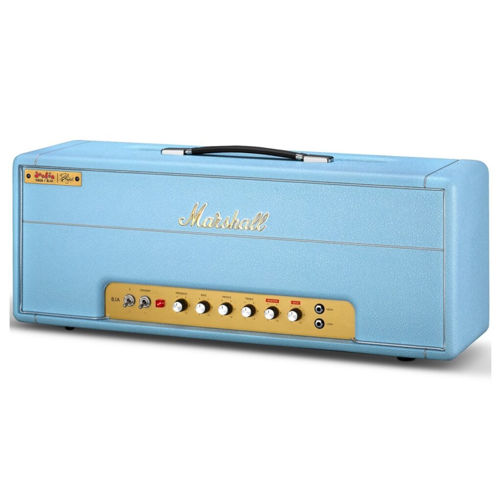 Marshall 1959BJA Billie Joe Armstrong Signature Head Baby Blue