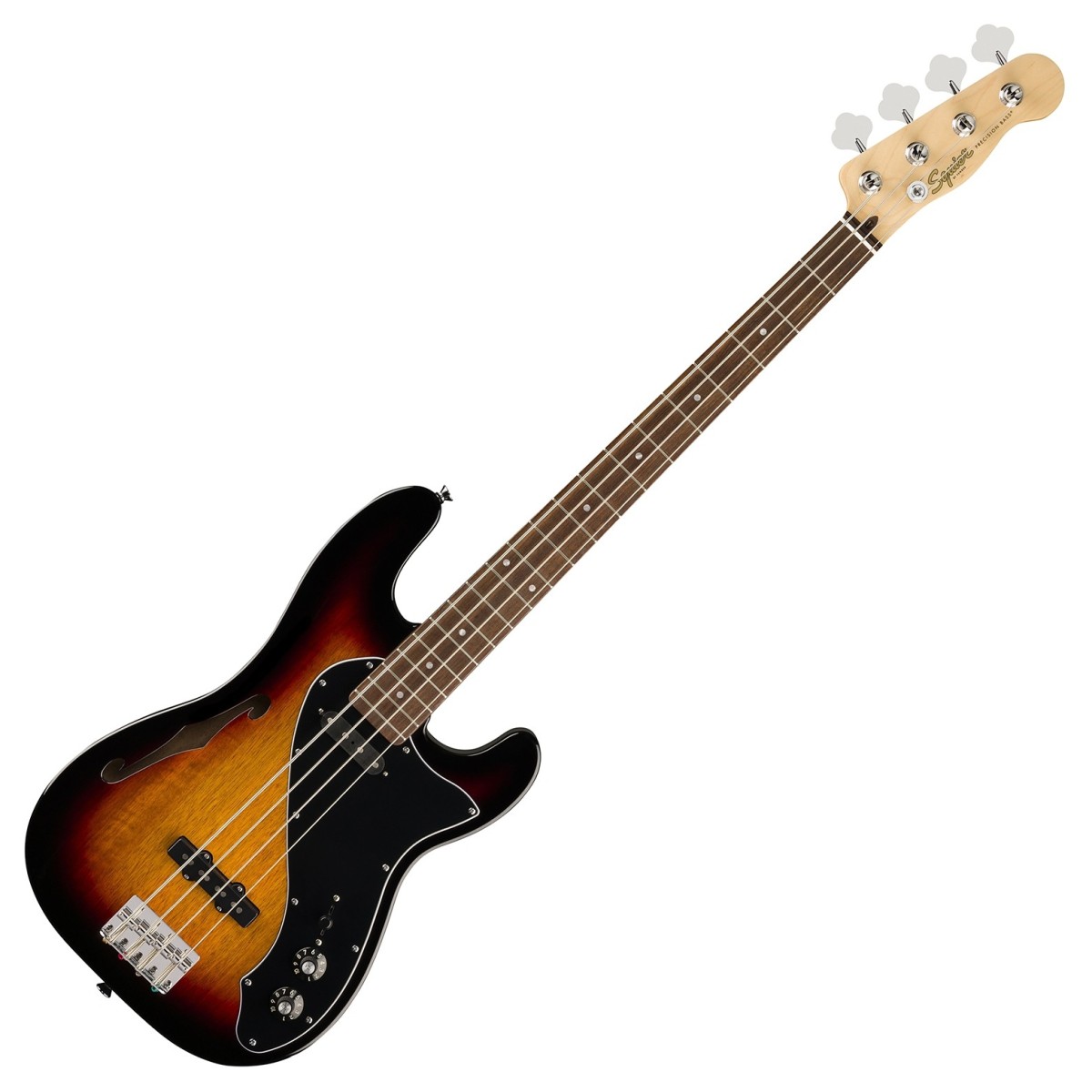 Squier Paranormal Precision Bass Thinline SJ 3-Color Sunburst - Image 1