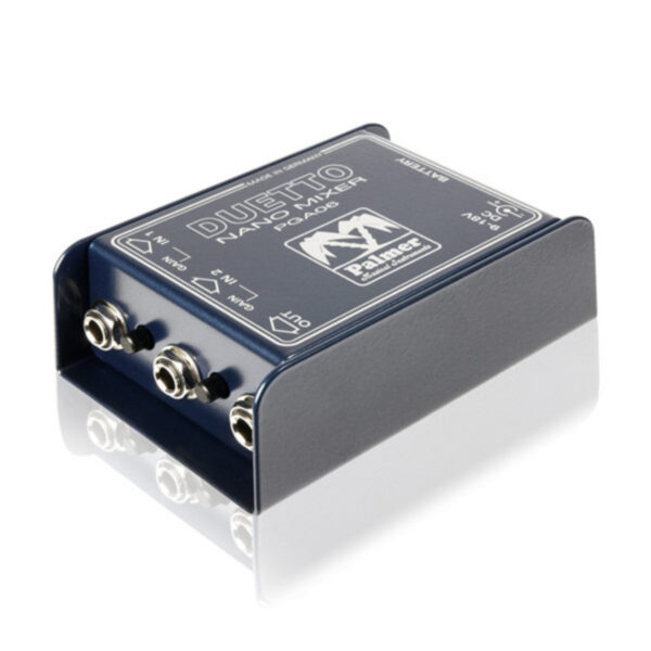 Palmer DUETTO Nano Mixer for Guitars + Line Signals - Image 3