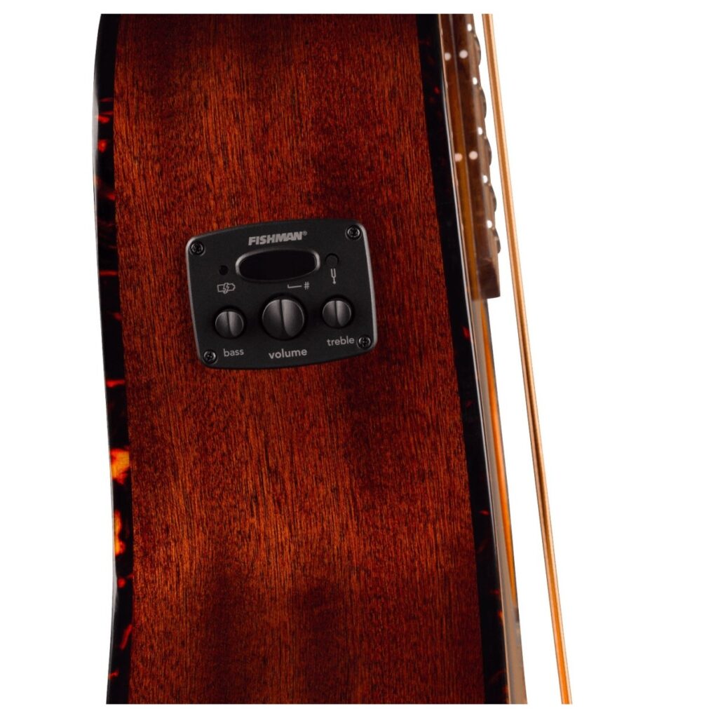 Fender California Deluxe Kingman Bass CE Honey Sunburst