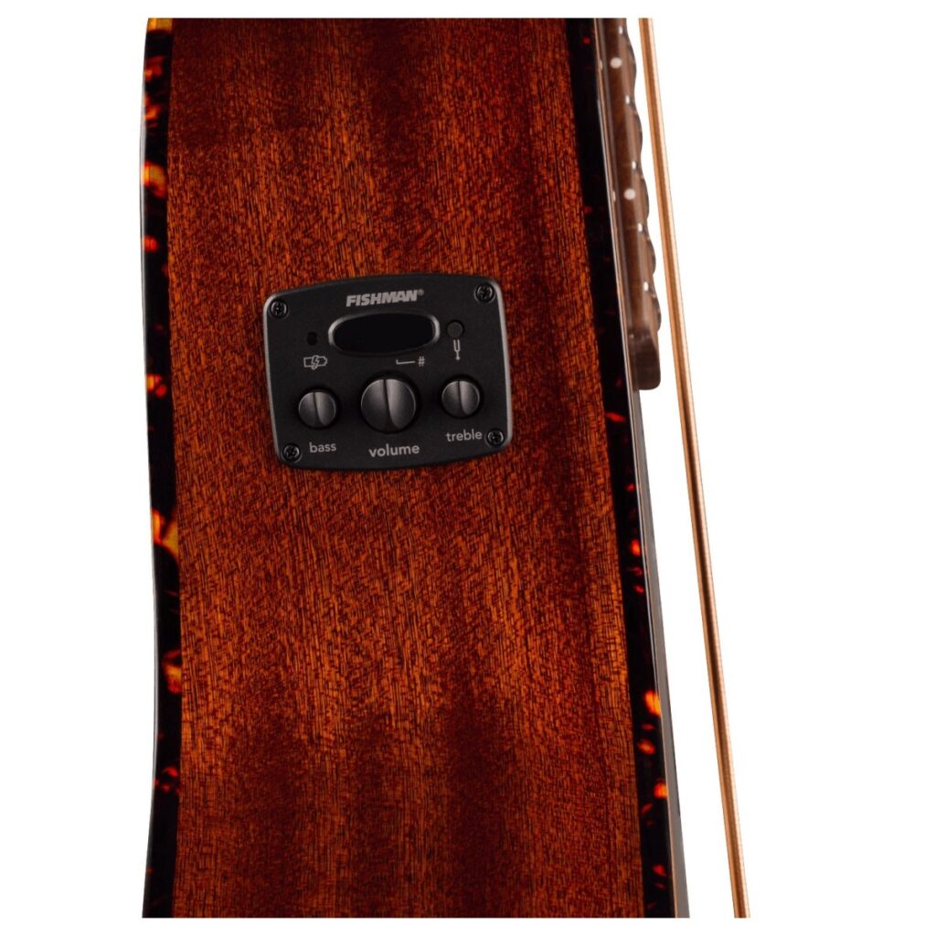 Fender California Deluxe Kingman Bass CE Mahogany Natural