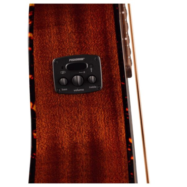 Fender California Deluxe Kingman Bass CE Mahogany Natural - Image 2