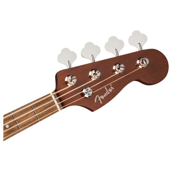 Fender California Deluxe Kingman Bass CE Mahogany Natural - Image 3