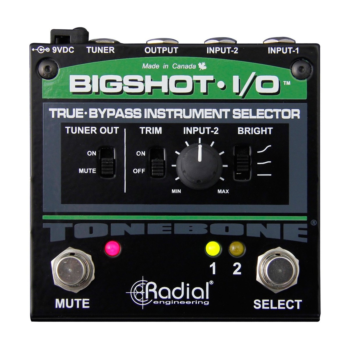 Radial Tonebone BigShot I/O True Bypass Instrument Selector - Image 1