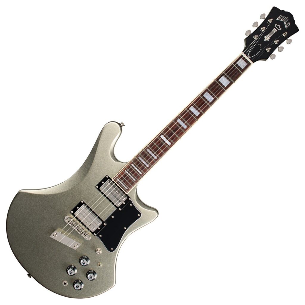 Guild S-300 Deluxe Electric Guitar Vintage Sterling Metallic