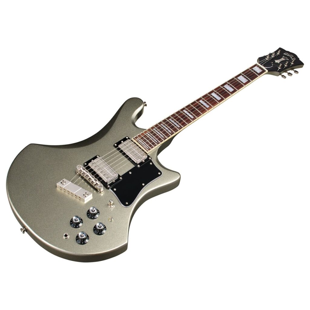 Guild S-300 Deluxe Electric Guitar Vintage Sterling Metallic