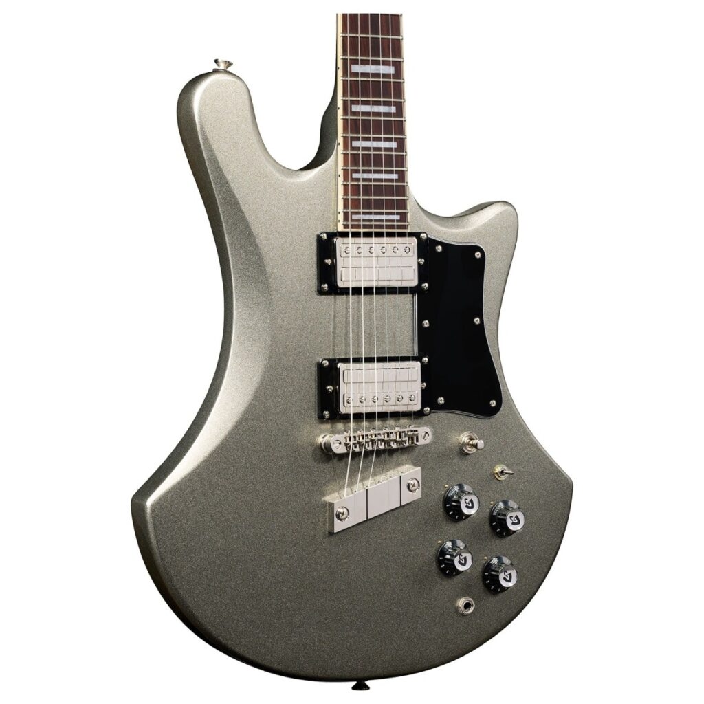 Guild S-300 Deluxe Electric Guitar Vintage Sterling Metallic