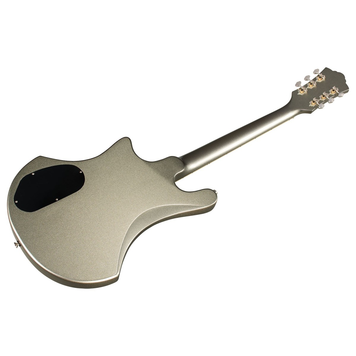 Guild S-300 Deluxe Electric Guitar Vintage Sterling Metallic - Image 4