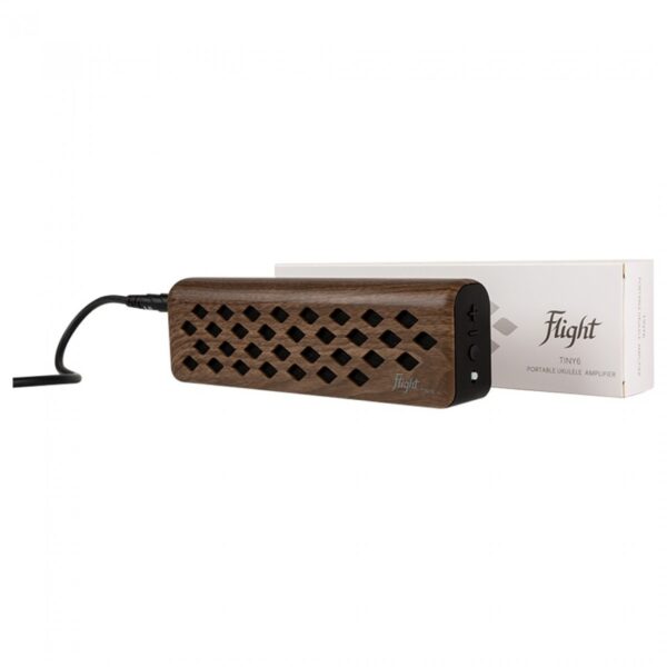 Flight Tiny6 2x3W Portable Ukulele Amp Walnut - Image 4