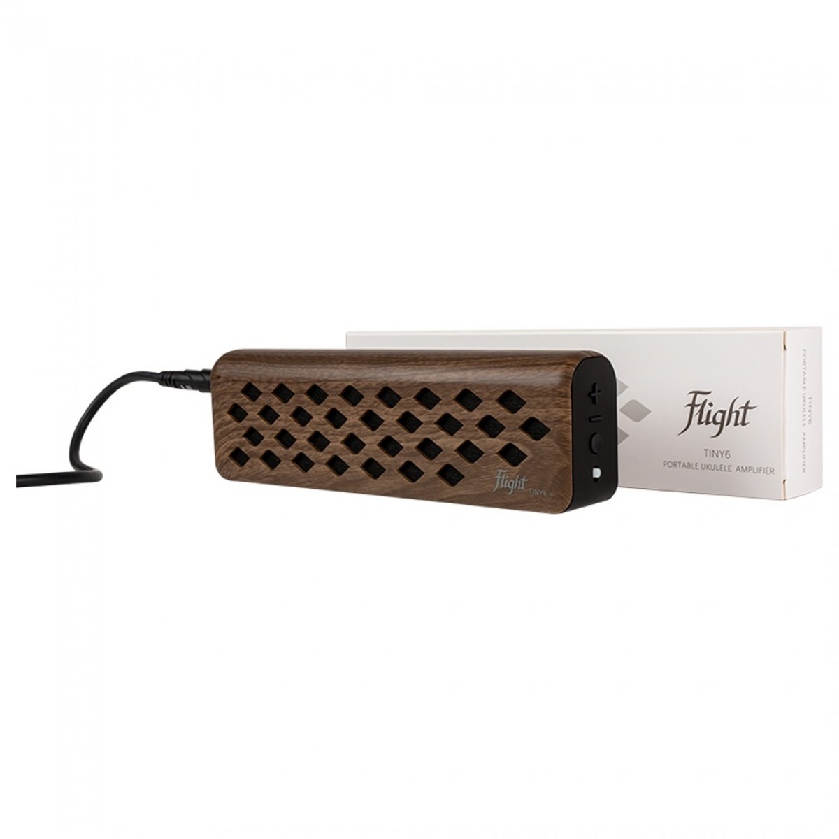 Flight Tiny6 2x3W Portable Ukulele Amp Walnut - Image 4