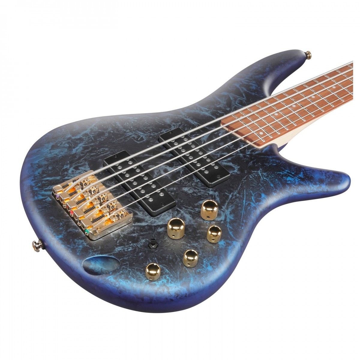 Ibanez SR305EDX-CZM Cosmic Blue Frozen Matte - Image 4