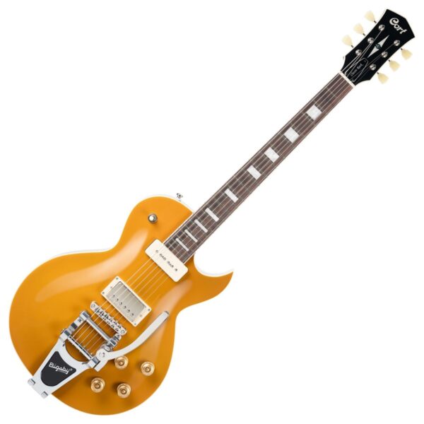 Cort CR200 Bigsby Gold Top - Image 1