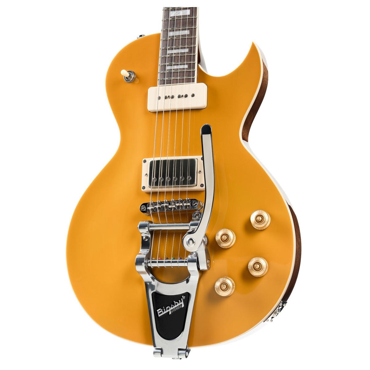 Cort CR200 Bigsby Gold Top - Image 2
